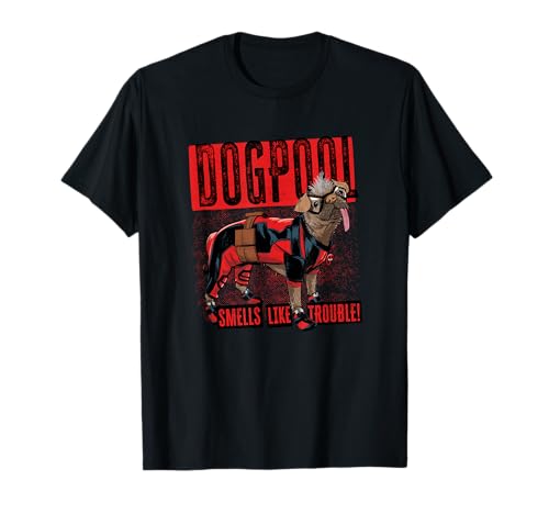 Marvel Studios Deadpool & Wolverine Dogpool Smells Trouble T-Shirt