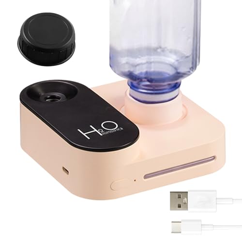 Ampia gamma di usi: con la ricarica di tipo C e il supporto per power bank, questo umidificatore per camera da fornisce umidità affidabile in diversi ambienti, come piccoli umidificatori a forma di fotocamera, affari, auto o spazi esterni, migliorato dalla compatibilità USB universale per un utilizzo versatile e affidabile