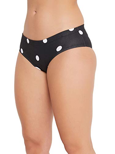 Image of Clovia Women's Cotton Mid Waist Printed Hipster Panty