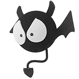 HAKIDZEL 黒色EVA素材の 軽量 簡単取り付け可能な 車用アンテナドール飾り ユニークデザインの 車のアンテナトッパーオーナメント 車両交換用