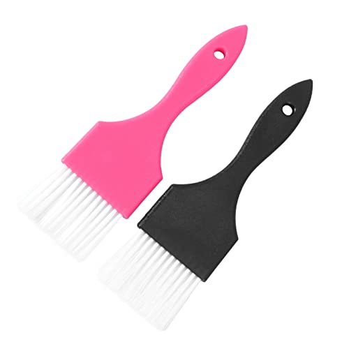 Gogogmee 2 pezzi Pettini per Tintura Capelli Professionali per Facile Conservazione Spazzola Morbida Antinodi per Parrucchieri e Uso Domestico Manico Ergonomico per Applicazione Precisa e