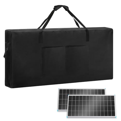 Loenel Solar Panel Storage Bag, Solar Panel Carrying Case for 100W 200W 400W RV Solar Panels...