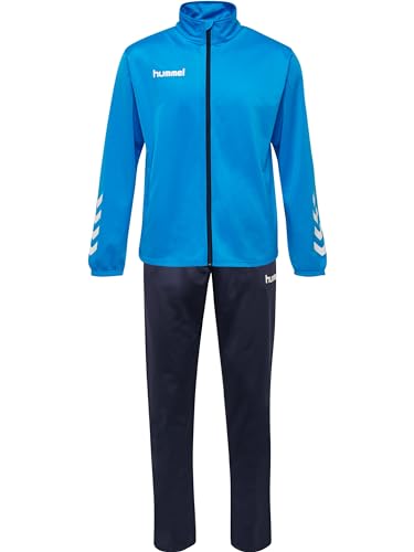 HUMMEL hmlPROMO Kids Poly Suit, Diva Blue/Marine, 176
