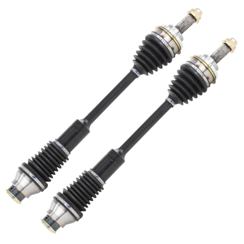 Image of Detroit Axle - 2pc Front CV Axles for Subaru Impreza Outback Forester Legacy Baja CV Axle Shafts Assembly Replacement
