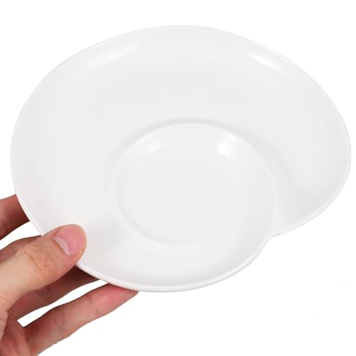 Plato cerámico dividido para servir 16.5x14.7 cm miniatura 7