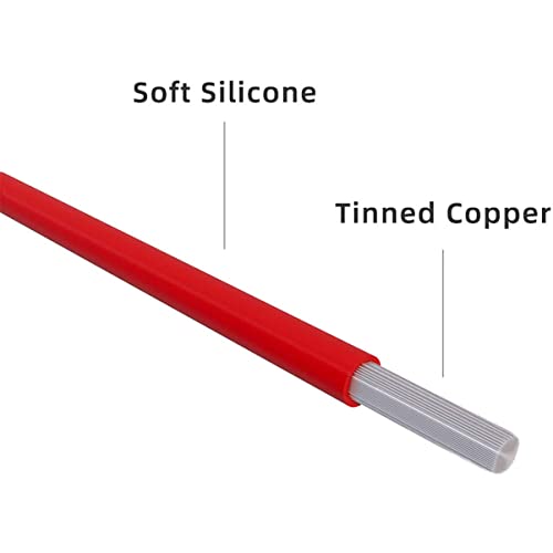 iplusmile 5 Peças Jacaré De Silicone Para Teste De Teste De Gancho Sonda De Teste Fios De Multímetro