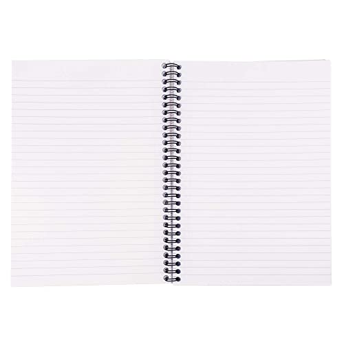 Pukka Pad, B5 Metallic Jotta Book 3-Pack for Home, School, and Office – 10 x 8 in – Wirebound Notebook with 8mm Lines and 80GSM Paper – Features Perforated Edges - 200 Pages, Green