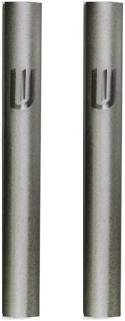 A&S Mezuzot Waterproof Mezuzah Case with Scroll for Door, Aluminum Peel & Stick Mezzuza Cover for Home Protection and Blessing (Gold, 3)