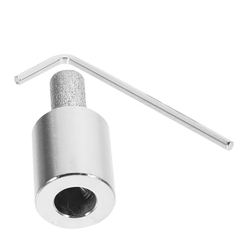 KONTONTY Colored Glass Grinding Wheel 1/4 Inch Stained Glass Supply Drill Bits Grinding Bits Random Color