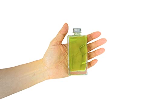 casavetro 24 x 50 ML Bouteilles vides en Verre Transparent avec Bouchon à vis – Bouchon torsadé réutilisable et Rechargeable Gin Huile Vinaigre Soda Vodka Eau (24 x 50 ML) - Image 7