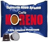  CAFFE\' MORENO 200 CIALDE CAPSULE MISCELA ESPRESSO BLUE AROME COMPATIBILITA\' NESPRESSO