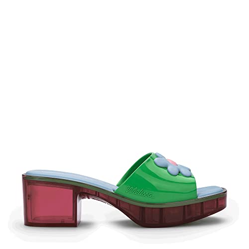 Mules Melissa Shape + Lazy Oaf pour femme chaussures d'été compensées