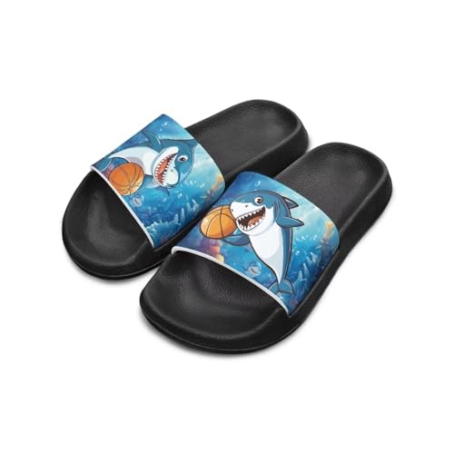 Kids Shower Shoes Beach Slides Sandals Anti-Slip Summer Pool Slippers