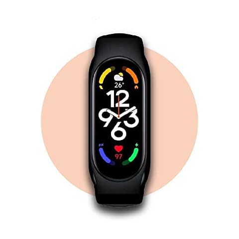 Xiaomi Mi Band 7 Smart Bracelet 6 Color AMOLED Screen Miband 7 Blood Oxygen Fitness Traker Bluetooth Waterproof Smart Band CN version Cover