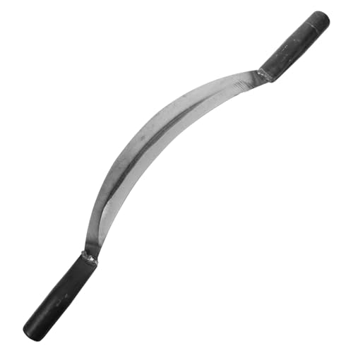 Milisten Herramienta para Descortezar Árboles Curva De Acero Al Manganeso Raspador De Corteza Resistente y Profesional para Jardinería y Carpintería
