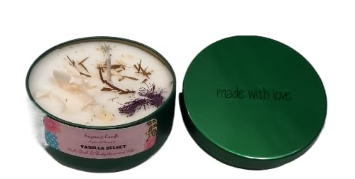 God's Bath & Body Anointed Gifts - Vanilla Select - 8oz Metallic tin can with lid