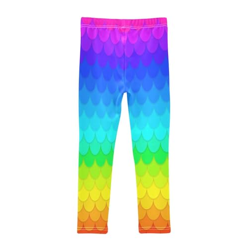 Toddler Girls Leggings Printed Yoga Pants Leggings Rainbow Dot for Kids2