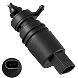 FUSCH Windshield Washer Fluid Pump with Grommet Compatible with BMW E46 E38 E39 E36 M3 M5 X3 X4 X5 Z3 Z4 Z8 318i 323i 325i 328i 330i 528i 530i 740i 745i Replace#67128362154 1J5-955-651