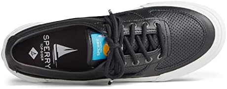 Sperry womens Soletide U-throat Sneaker, Black, 8 US | Image 4