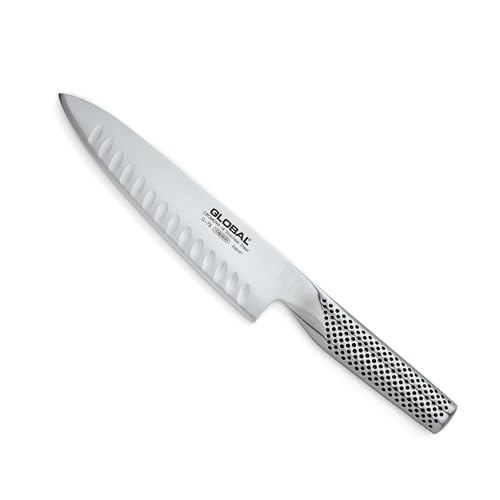 Global - Cooks Knife Fluted 20cm Blade (G-78)