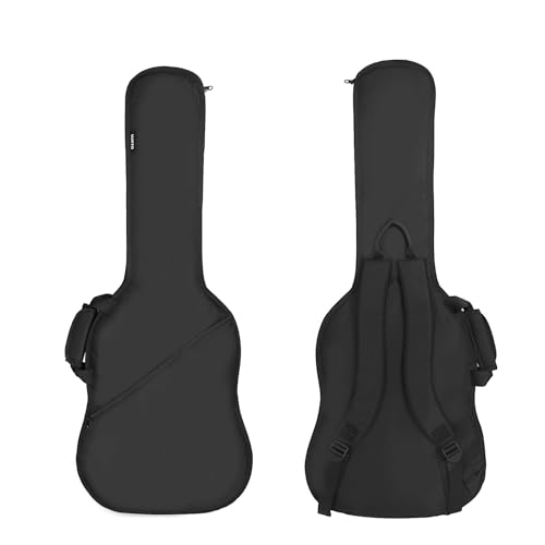 VEKTO Bass Guitar Bag 48 Inch – Minimalist Waterproof Soft Case with 10mm Padding, Lightweight...