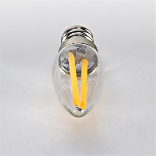 Bombilla LED E12 de cristal blanco AC220V: ahorra energía en tus lámparas de salón 3