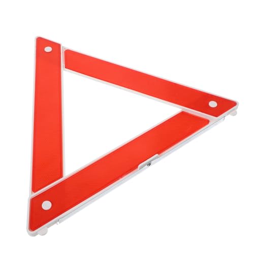 Triángulo de advertencia plegable para emergencia vial