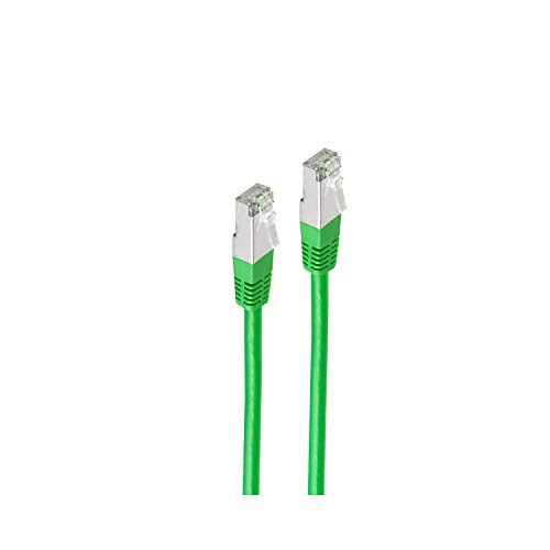 Preisvergleich Produktbild shiverpeaks Patchkabel cat. 5e F / UTP grün 7,5m