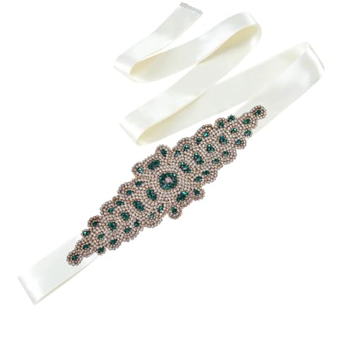 Wide Wedding Gold Belt Jewelry Patch Party Women's Dresses Waistband Bridal Belt Accessories - Main Image