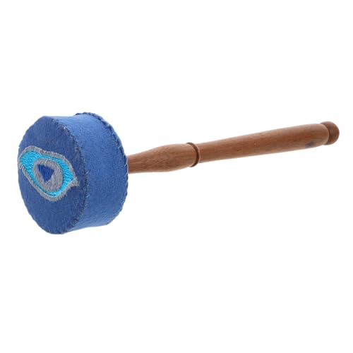 ULDIGI Professional Singing Bowl Mallet Wooden Wand with Felt Handle for Tibetan Sound Bowls Meditation Percussion Instrument Artistic Design Compact Travel for Spiritual Therapy