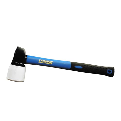 Estwing RPESTM Replacement No Mar Fiberglass Flooring Mallet with Rubber Head and Padded Grip for Estwing Flooring Nailers