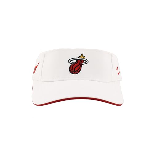 Image of ZHATS NBA Unisex-Adult NBA Officially Licensed Visor Impact White