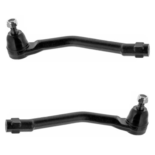 Image of Detroit Axle - 8pc Front End Kit for 2015 2016 2017 2018 2019 2020 2021 Kia Sedona, 2 Lower Control Arms with Ball Joint 2 Sway Bar Links 4 Outer Inner Tie Rods Replacement
