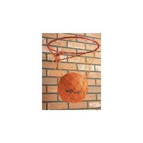 ND Sports Netball Ring & Net Set Outdoor Wall Mounted Sports Hoop Garden Games, One Size Cover