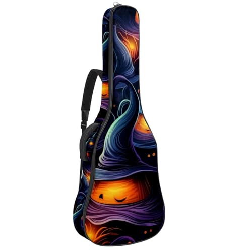 Étui guitare acoustique 101,6 cm à motif Halloween pour vos déplacements