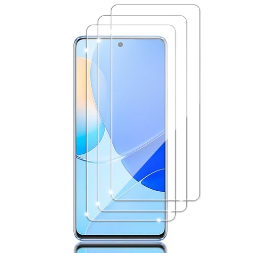 Tzstz 3 Piezas Protector Pantalla Compatible con Huawei Nova 9 SE，9H Dureza，Anti-arañazos ，Ultra Resistente Vidrio Templado Protector