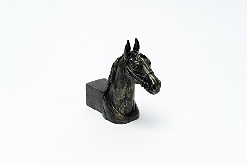 Plant Pot Feet - Bronze Horse Head (Set of 3)