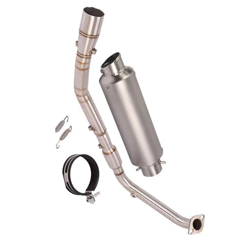 Sistema de escape completo con silencioso y catalizador para moto Yamaha XSR 125