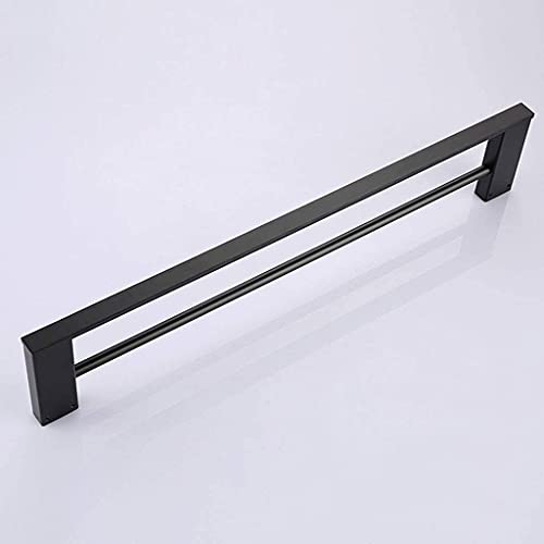 Porte-serviettes double de salle de bain anti humidité étagère 50 cm