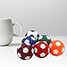 ROYALEAD 6 Pcs Foosballs Table Games Replacement Official Tabletop Game Table Soccer Football Machine Parts