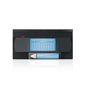 Nicer VCR Head Cleaner for VCR VHS Players, VHS Video Head Cleaner Tape, Wet Type