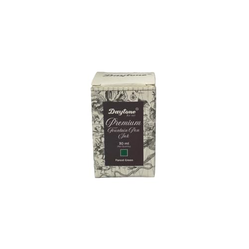 Image of Daytone Premium Fountain Pen Ink (Forest Green, 30 ml Bottle)