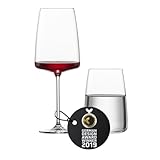 Zwiesel Glas Wein- und Wassergläser Set Vivid Senses (8-teilig), Limited Edition Set im Geschenkkarton, Weinglas Fruchtig & Fein (535 ml) & Allroundbecher (500 ml), Spülmaschinenfest