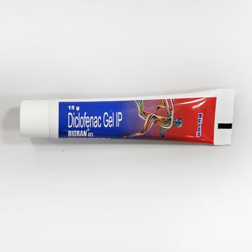 Image of Rusan BIORAN Diclofenac Gel 15g - Quick Absorbing Pain Relief Gel | Knee, Back, Joint & Muscle Pain