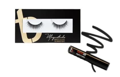 Tori Belle Magnetic Eyeliner and 9 TO 5 Magnetic Lash Bundle (Black Classic Waterproof Liner)
