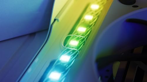 Image of Hyte LS30 qRGB Light Strips - Digital Immersion Lighting - 1000mm (2 Pack) - Black