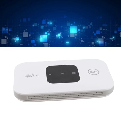 Image of 4G LTE Mobile Hotspot Router, 2100mAh Battery, High Speed Travel WiFi Router, Supports 10 Users, Portable Hotspot Device for Laptop