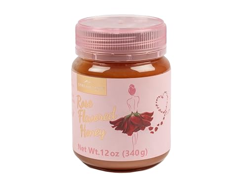 Miel sabor rosa Premium de Nueva Zelanda 12 oz