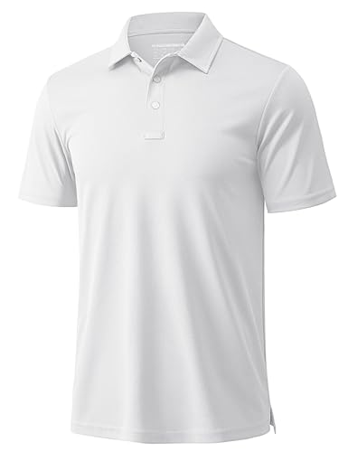 MAGCOMSEN Men's Quick Dry Polo Shirts for Golf