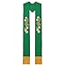 BLESSUME Church Mass Stole Chasuble Vestments Green Stole